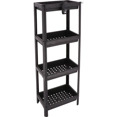 Pp contenitore a 4 livelli - nero - Tendance
