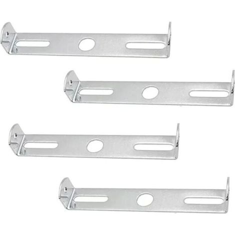 Ulisem – Support de plafond pour lustre – Métal robuste – Lot de 4 pièces – Capacité de charge forte – Installation facile au plafond