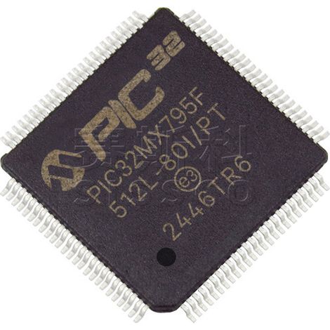 PIC32MX795F512L-80I/PT electronic component chip, 5 units, assembly and delivery.