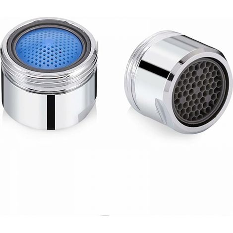 Mousseur de robinet économique M18 avec aérateur 18mm, embout universel pour lavabo de salle de bain, lot de 2 (1/4)