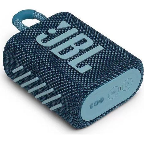 Enceinte Bluetooth sans fil étanche portable pour sport extérieur, course à pied, bleu marine