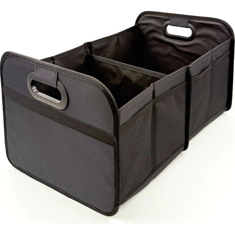 APEX Organisateur de coffre de voiture pliable avec compartiments et boîte de rangement étanche, adapté aux SUV et aux berlines. (1/5)