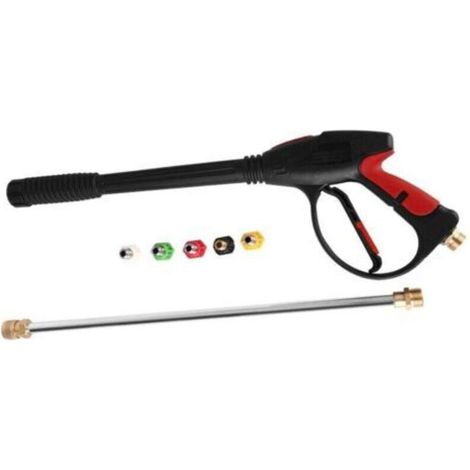 Lance Haute Pression , M22 Jet Nozzle Nettoyeur haute pression pour tuyau d'arrosage voiture jardin maison (1/4)
