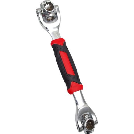 Clé À Douille - 48 En 1 - Tête Rotative 360° - Pour Réparation Automobile Et Meubles - 1 Pièce