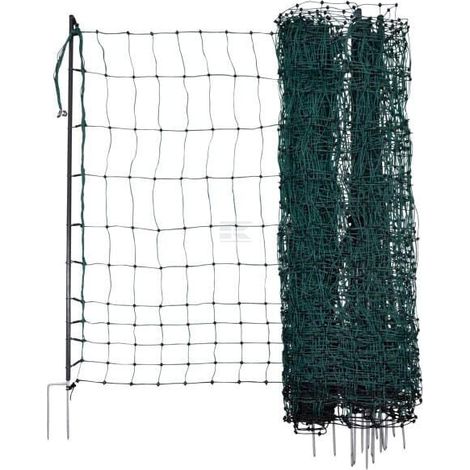 Rete per pollame 122cm 50m SP verde PoultryNet AKO 292410 (1/4)