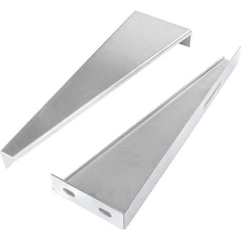 Support mural triangulaire Unomor en acier inoxydable pour (1/5)