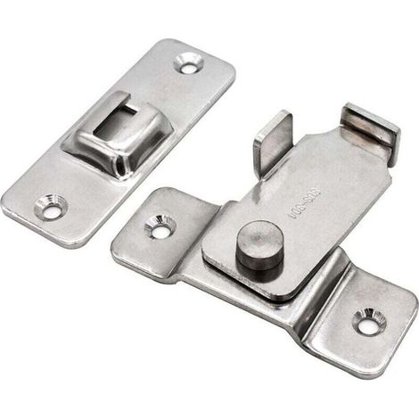 Poignée De Sécurité Pivotante Pour Porte Coulissante Loquet Escamotable En Acier Inoxydable