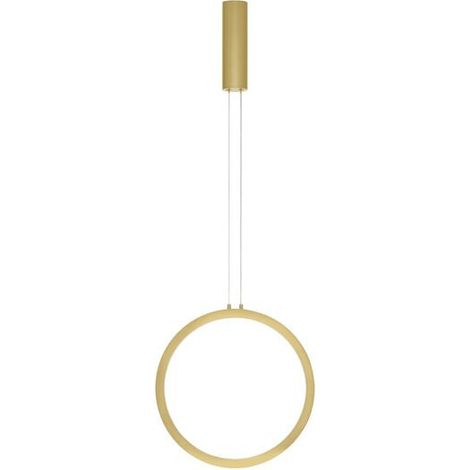 [NEUWERTIG] B-Ware Nova Luce Pendelleuchte Hängeleuchte CHANGE LED Messing Warmweiß dimmbar 39,5 cm (1/2)