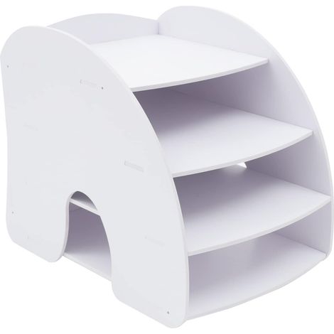 Schreibtisch-Organizer Bürobedarf A4-Dokumentenablage Tisch Aktenhalter Briefablage Briefsortierer für Büroschreibtisch, Schreibtisch, Dokumente, Bücher, Stifthalter