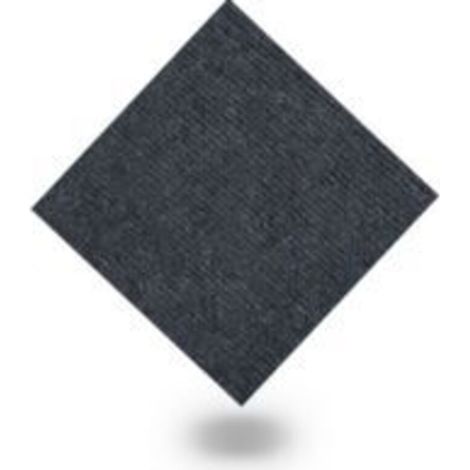 Dalles de moquette Antistatiques Absorbant les sons Can Can Individuel gris foncé 28 x 28 cm