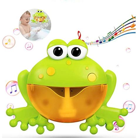Jouets de bain pour enfants - Grenouille à bulles avec 12 chansons (1/5)