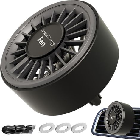 Ventilateur rafraîchissant de voiture Mini Réfrigérateur Portable (1/5)