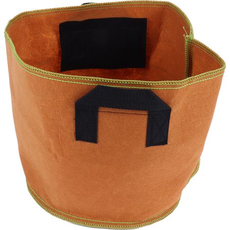 Sac de croissance pour plantes écologique en non-tissé, durable, sac à semis pour jardinage domestique (5 gallons 30x25cm) (1/5)