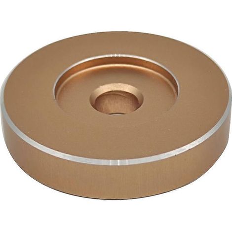 Silberner 45-RPM-Adapter für Technics-Plattenspieler – kompatibel mit 7-Zoll-Schallplatten des Modells SL1200 (1/4)
