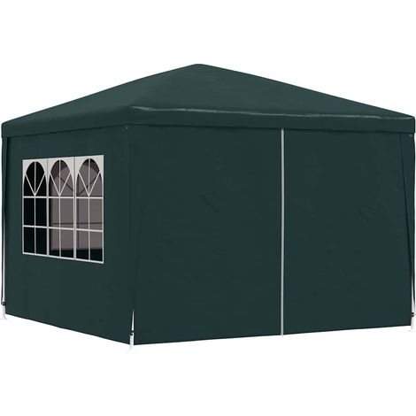 Empfangszelt 3 x 3 m Grün