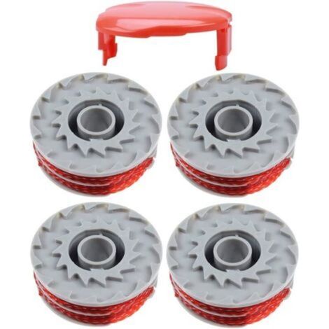 Replacement spool for FLY021 lawnmowers, compatible with Contour 500 XT, Power Trim 500 XT, Mini Trim Contour XT, Mini Trim Auto ST/XT/Plus XT, lawnmower accessories, lawnmower spools (4 p (1/5)