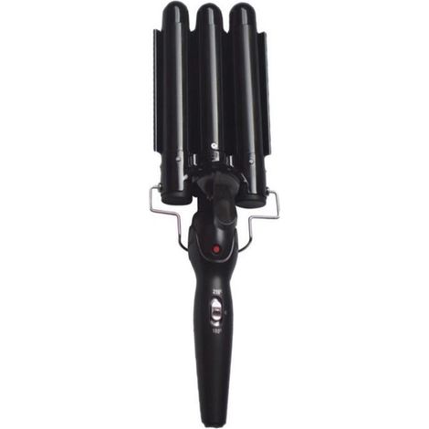 Rizador De Pelo - 25 Mm - Pantalla Lcd Doble - Calentamiento En 60 S - Voltaje Universal 110-230 V - 1 Unidad (1/5)