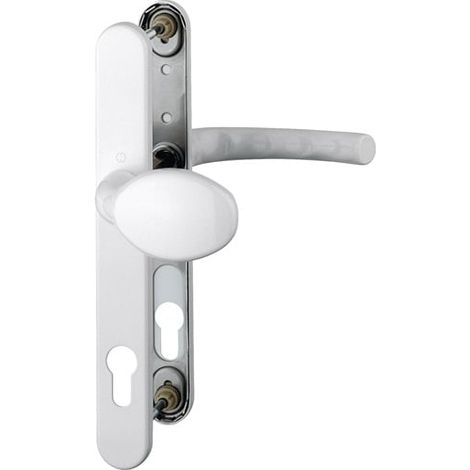HOPPE guarnición para puerta de perfil Tôkyô 76G/3346/1710RH Alu.F9016 PZ para espesores de puerta 57-62mm - 2065043 (1/3)