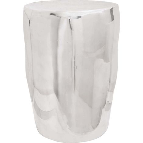 Maison Exclusive - Hocker Silber Aluminium (1/5)