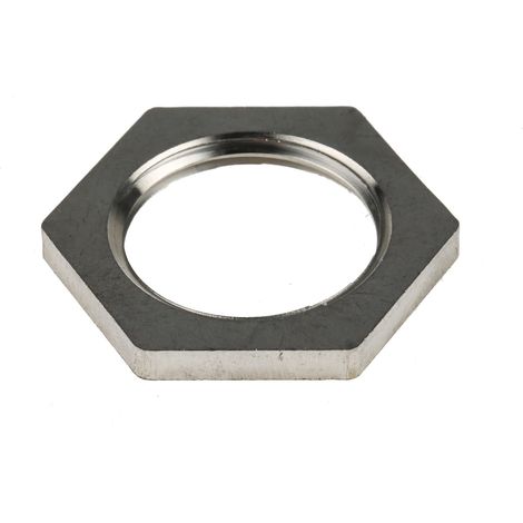 Ecrou pour presse étoupe, RS PRO, Argent, Acier inoxydable, Filetage: M20 ( Prix pour Paquet de 10 ) (1/2)