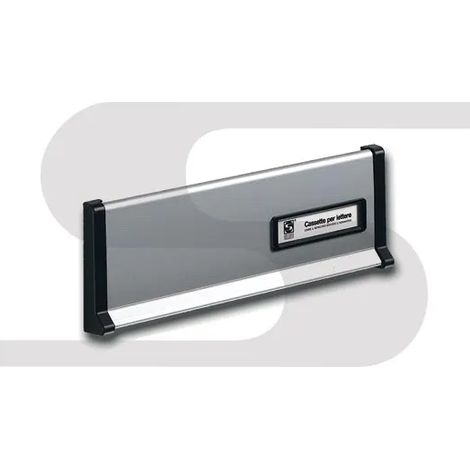 PLACCA IMBUCALETTERE SILMEC S600 ALLUMINIO ARGENTO  COD.10-600.72 (1/5)