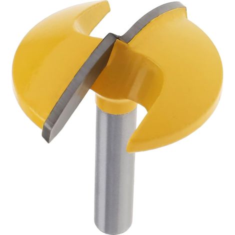 Mèche de Routeur à Couronne Horizontale Mèche de Routeur de Bol Moulure de Chapeau de Couronne Outils de Coupe du Bois Accessoires pour Panneaux de Contreplaqué en Bois Aggloméré (1/5)