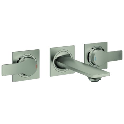 Robinet mural 3-L-WT Allure 201892 FMS pour sortie 29025, acier satiné 150 mm (1/2)