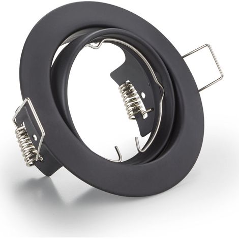 Illuminazione da Incasso da Interno  GU10 in Metallo Nero Opaco (1/2)