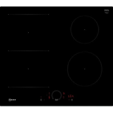 piano cottura a induzione 60 cm 4 fuochi 6900 w nero - T56FHS1L0 - neff (1/7)