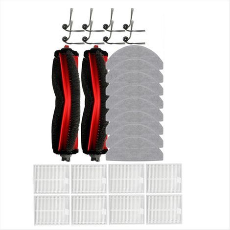 Accessoires pour M5/M5+ : filtre à brosse principal et sac à poussière (1/3)