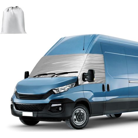 Frontscheibenabdeckung für Iveco Daily 2014-2025, 600D Oxford, wasserdicht, Sonnenschutz (1/5)