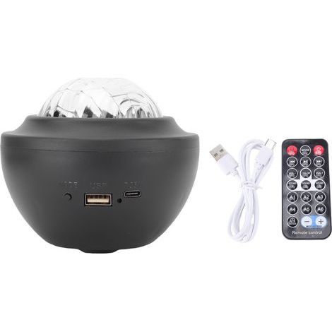 Night light projector with Bluetooth speaker, music projection lamp for game room, home theater decor, dark aurora (1/5)