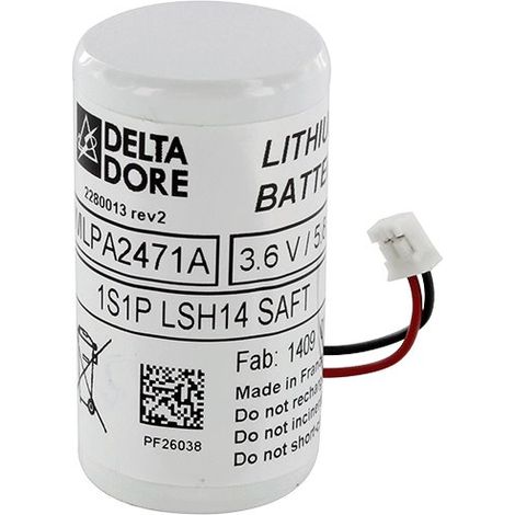Delta Dore Tyxal+ Batería para detector de movimiento