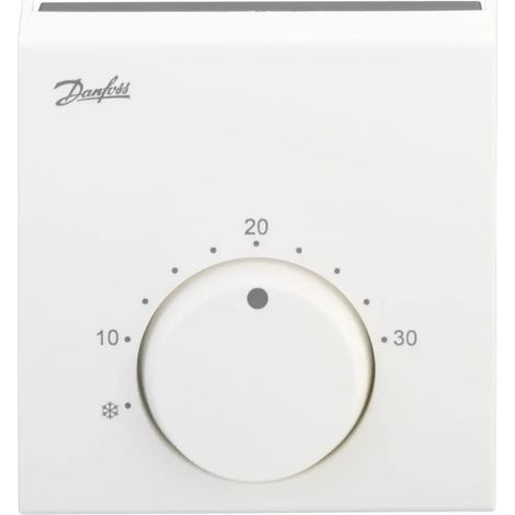 Danfoss Thermostat d'ambiance modèle standard, Raccordement 24 V, 088H0022
