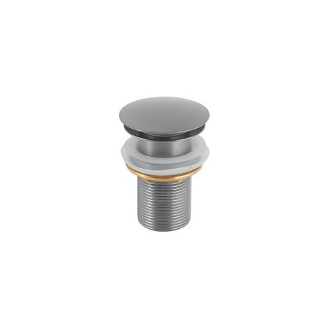 GEDY PILETTA IN ACCIAIO SPAZZOLATO CLIC CLAC 02- GEDY- 1,0 pz