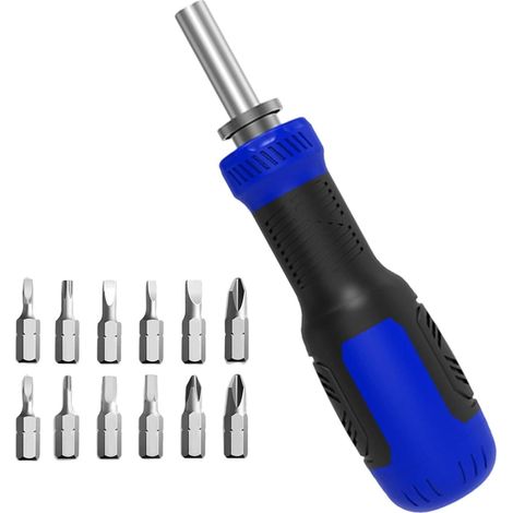 Tournevis Magnétique Magnétique Portable Réglable  Multi Outil Tournevis Réversible pour Assemblage Réparation Bricolage Automobile Meuble Appareil Électroménager HVAC (1/5)