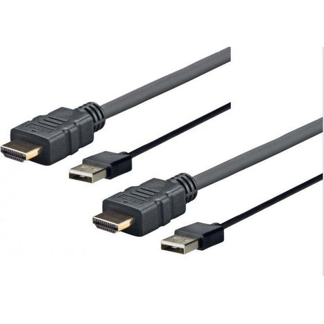 Adaptateur câble HDMI vers USB Type-A Vivolink PROHDMIUSB1 1 m, noir