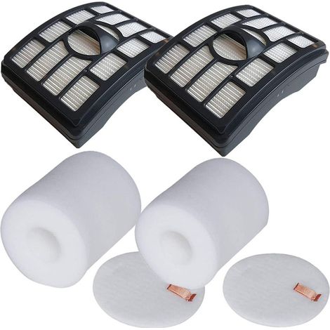 Lntyq 2er-Pack Hepa-Filter Ersatz für Shark Rotator Pro Lift-Away NV500 NV501 NV502 NV503 NV505 NV510 NV520 NV552 NV640 NV642 UV560 ZU780 ZU782 ZU785 Staubsauger. Ersetzt die Teilenummern XHF500 und X (1/5)