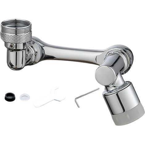 Rallonge de robinet – Fixation rotative pour robinet de salle de (1/5)