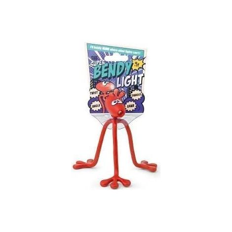Lampada da libro super flessibile - Rossa