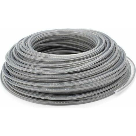 Universal Grass Trimmer Line, 3.0 mm Steel Trimmer Line, Heavy Duty Brush Cutter Steel Wire for Bump Head Garden Lawn Mowers MUMU (1/4)