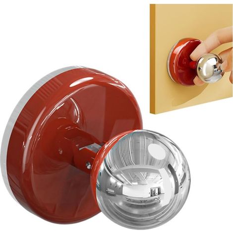 Poignées à ventouse pour douche, boutons poussoirs de porte sans perçage Poignée de porte miroir en verre – Pour salle de bain, douche, cuisine, réfrigérateur, armoire, commode, tiroir (1/5)