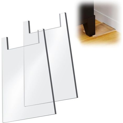 Butées murales pour canapé, acrylique, pour protection du mur (1/5)