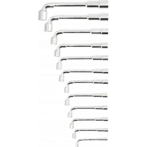 Ensemble de clés à anneau Hogert HT1R501 8-24 mm 12 unités
