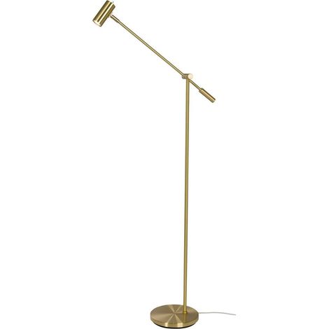 Belid Cato - Lampadaire à 1 lumière en laiton poli