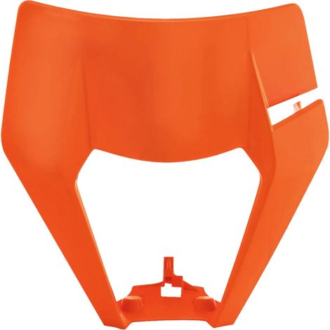 Cubierta de faro delantero Polisport para KTM EXC XC 20 23, color naranja, duradera.