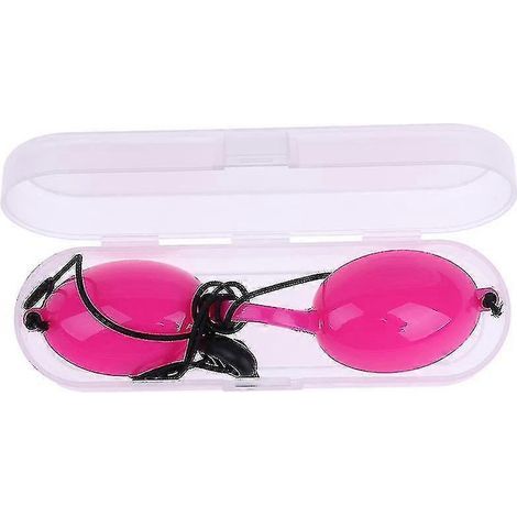 Cache-œil, lunettes de protection laser, masque de sécurité, patient d'une clinique de beauté IPL-Rose red (1/2)