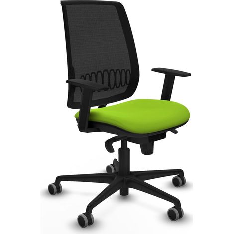 Sedia da ufficio piqueras y crespo schiuma nero ergonomica (1/2)