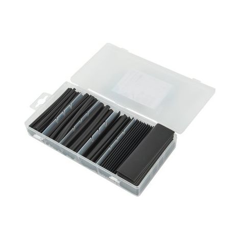 GUAINA TERMORESTRINGENTE IN KIT 59229 ELECTRALINE - NERO MM 1,5-9 CF=PZ 90- 1 confezioni