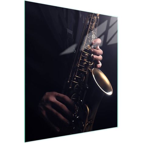 TAGLIERE IN VETRO 45x52 Musica (1/5)
